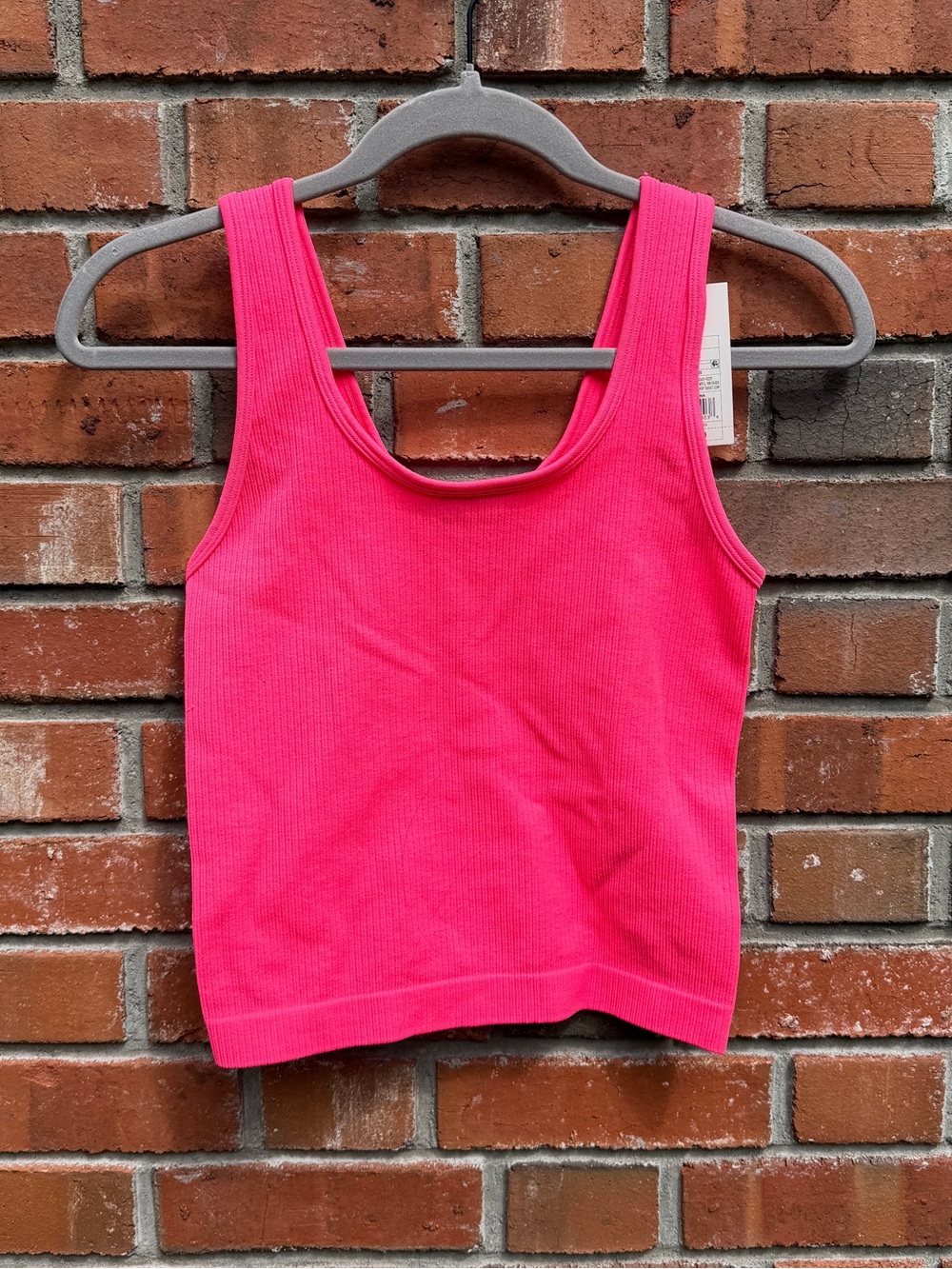 NWT Target A New Day Women's Coral Ribbed Tank Top Size S